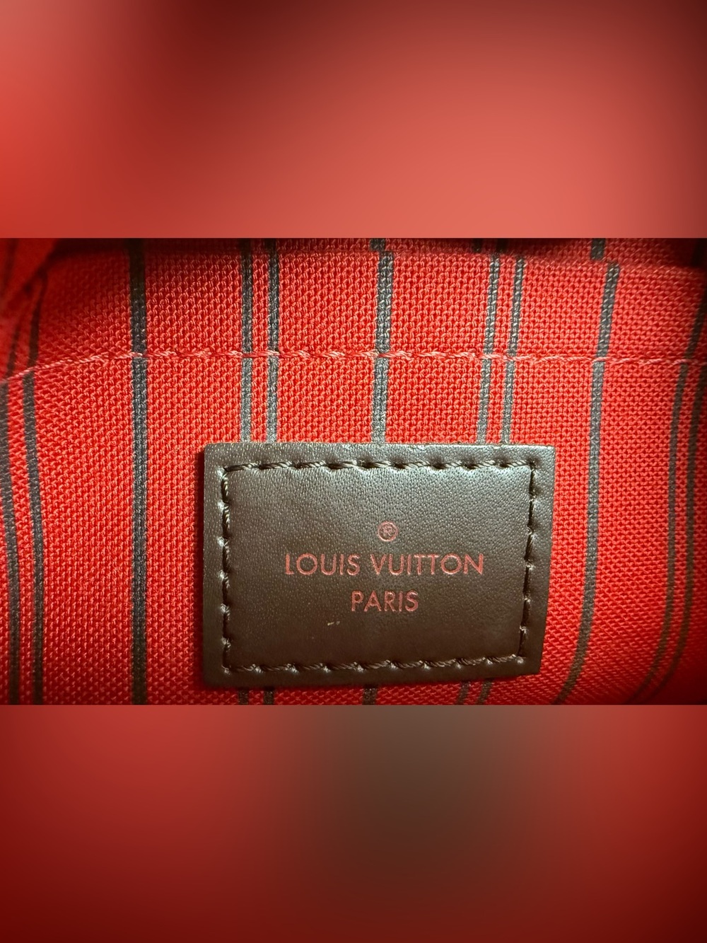 Louis Vuitton Damier Ebene Wristlet Pouch in Dark Brown Check - Picture 14 of 15